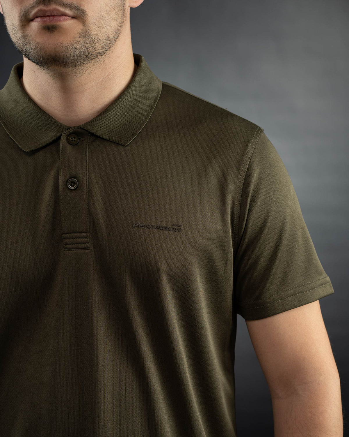 Pentagon Anassa tricou polo, ranger green