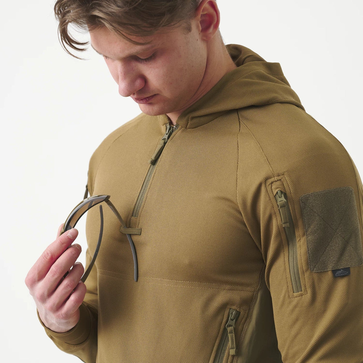 Helikon-Tex hanorac Range Hoodie TopCool, oliv/negru