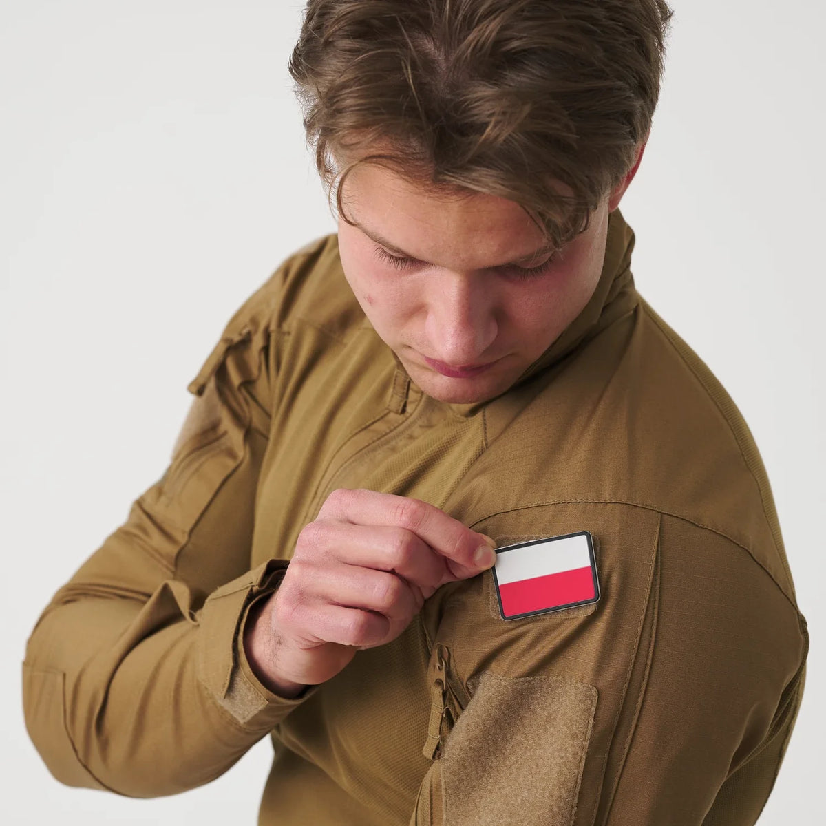 Helikon-Tex MCDU Combat Shirt nátelník NyCo Ripstop, olivová – detail 4