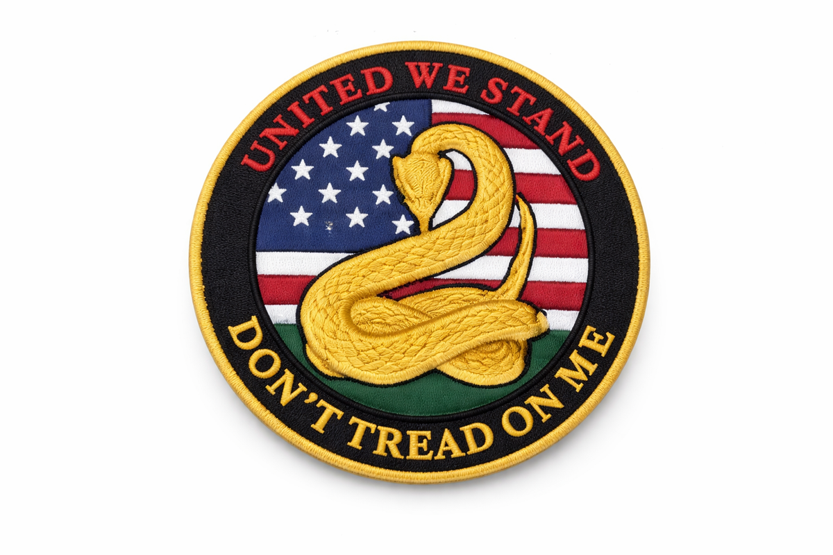 WARAGOD United We Stand Don´t Tread On Me emblemă