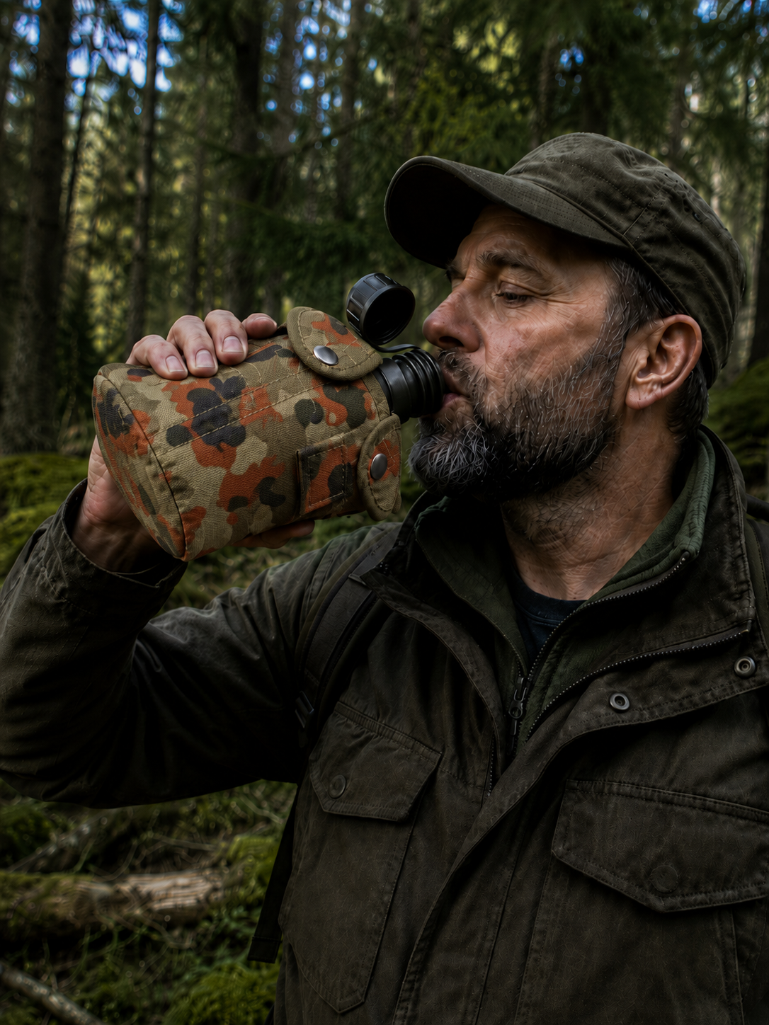 Dragowa Tactical ploscă 1L, flectarn