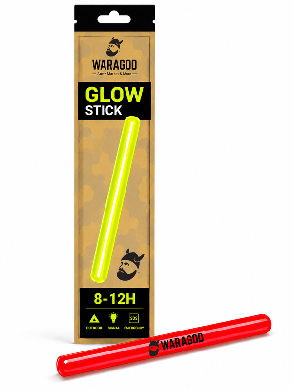 WARAGOD baston luminos 35cm, roșu