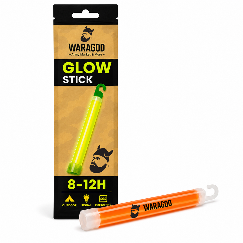 WARAGOD baton luminos 10cm, portocaliu