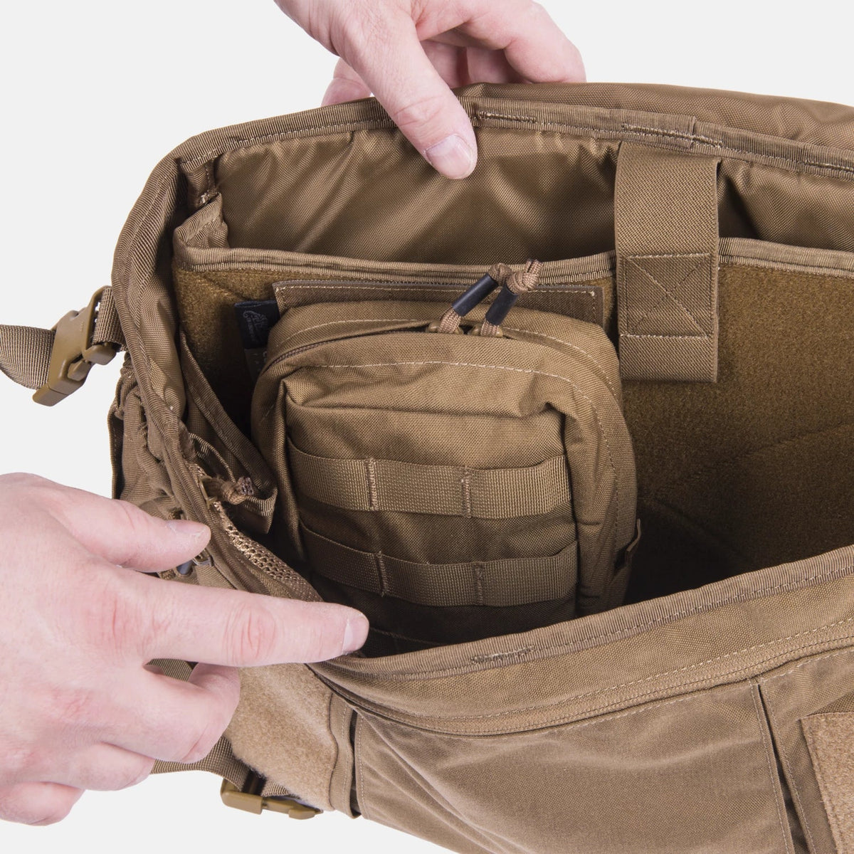 Helikon-Tex Molle Insert adaptor 3 pe bandă velcro, coyote