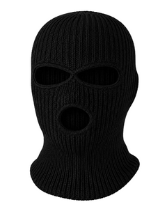 WARAGOD Isvik cagulă cu 3 deschizături, black