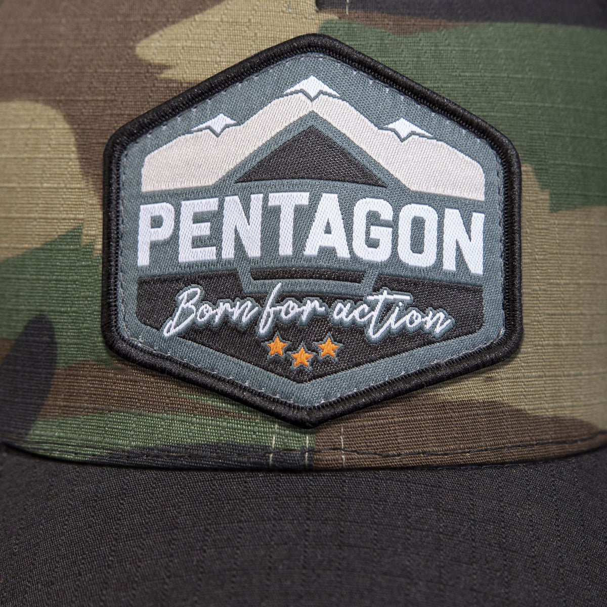 Pentagon Era Born For Action șapcă, neagră