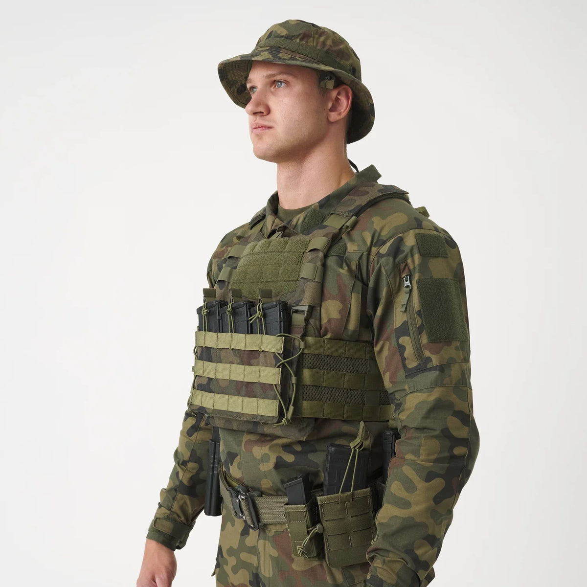 Helikon-Tex Guardian Military Set nosič plátov, Olive Green – detail 6