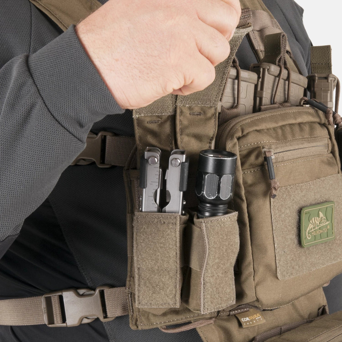 Helikon-Tex Training Mini Rig® vesta taktická MultiCam Black – detail 7