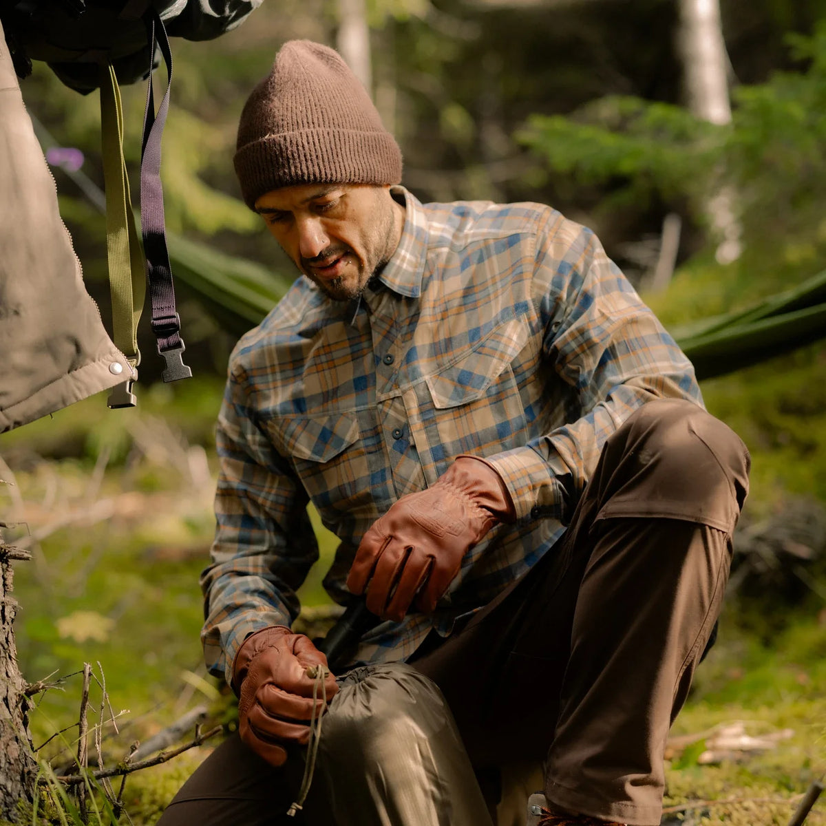 Helikon-Tex Defender Mk2 PILGRIM košeľa, Rust Plaid – v použití 1