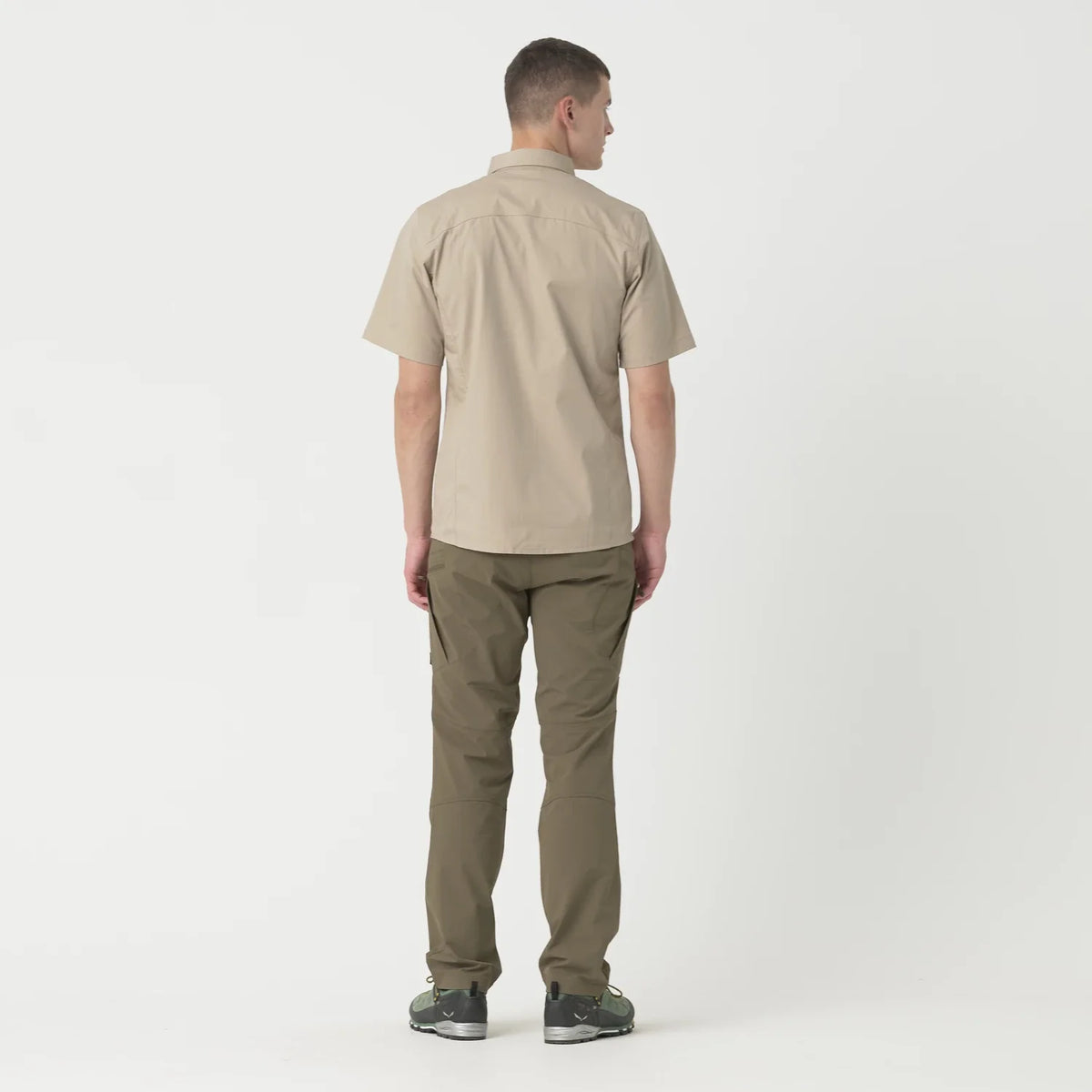 Helikon-Tex DEFENDER Mk2 košeľa s krátkym rukávom PolyCotton Ripstop, čierna – detail 5