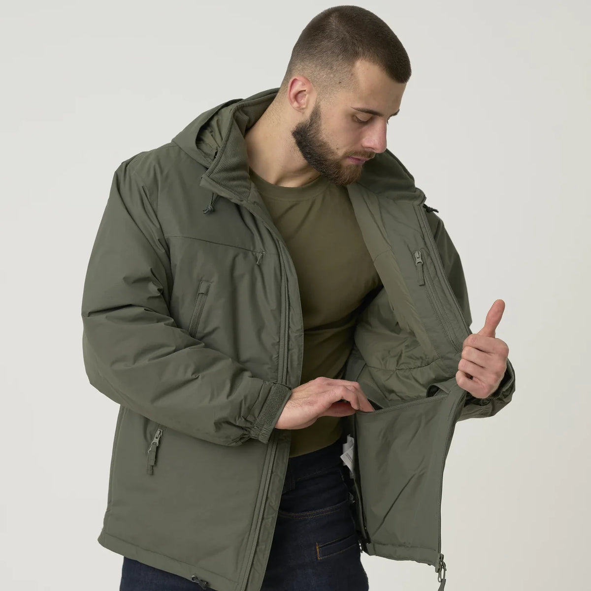 Helikon-Tex HUSKY Tactical bunda, čierna – detail 9