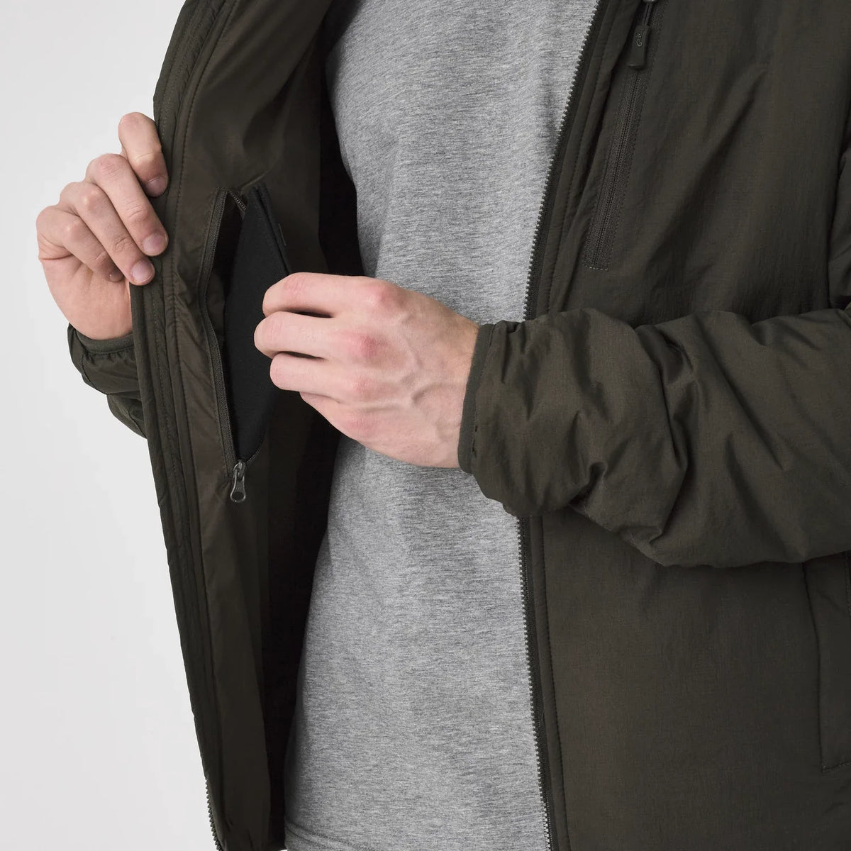 Helikon-Tex WOLFHOUND bunda s kapucňou Climashield Apex, Coyote – detail 5