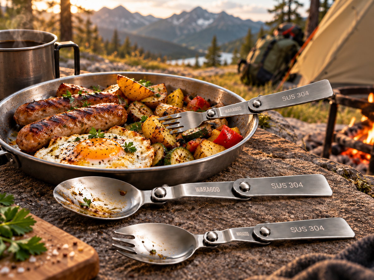WARAGOD Ternio set tacâmuri din inox, 3 piese