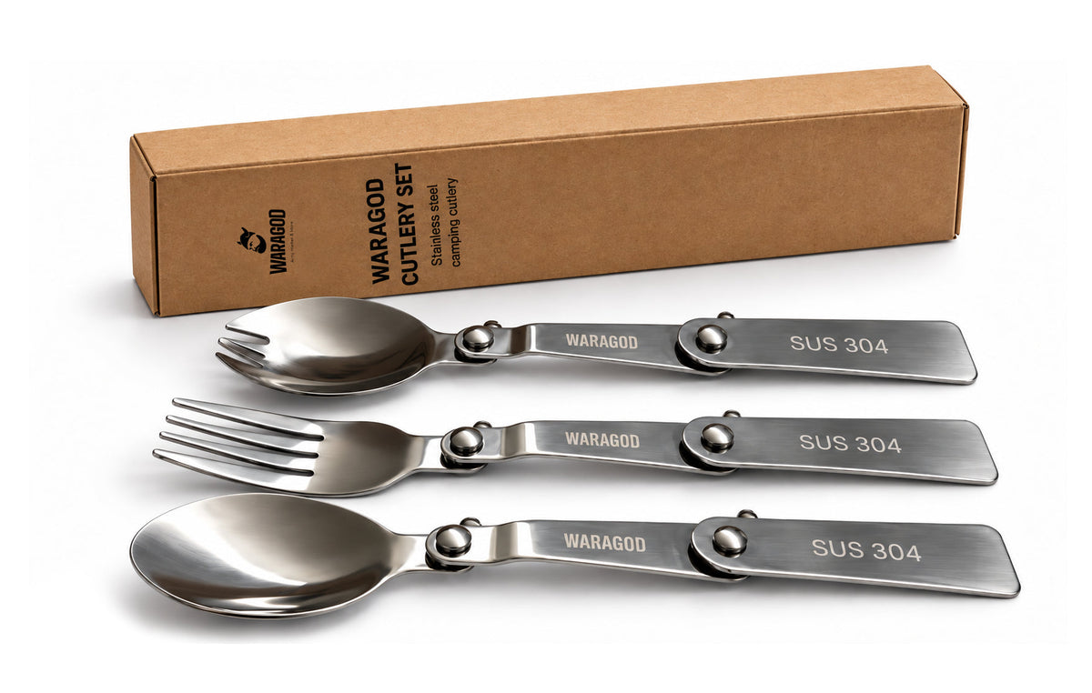WARAGOD Ternio set tacâmuri din inox, 3 piese