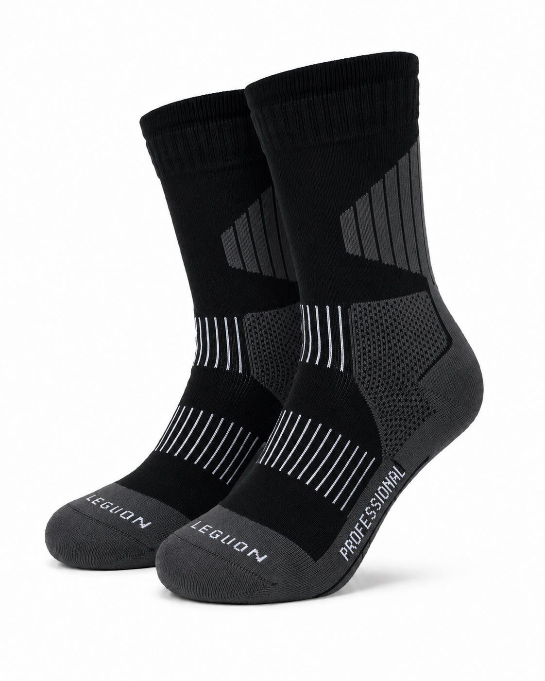 Leguon Ulux PRO All-Season șosete, negre