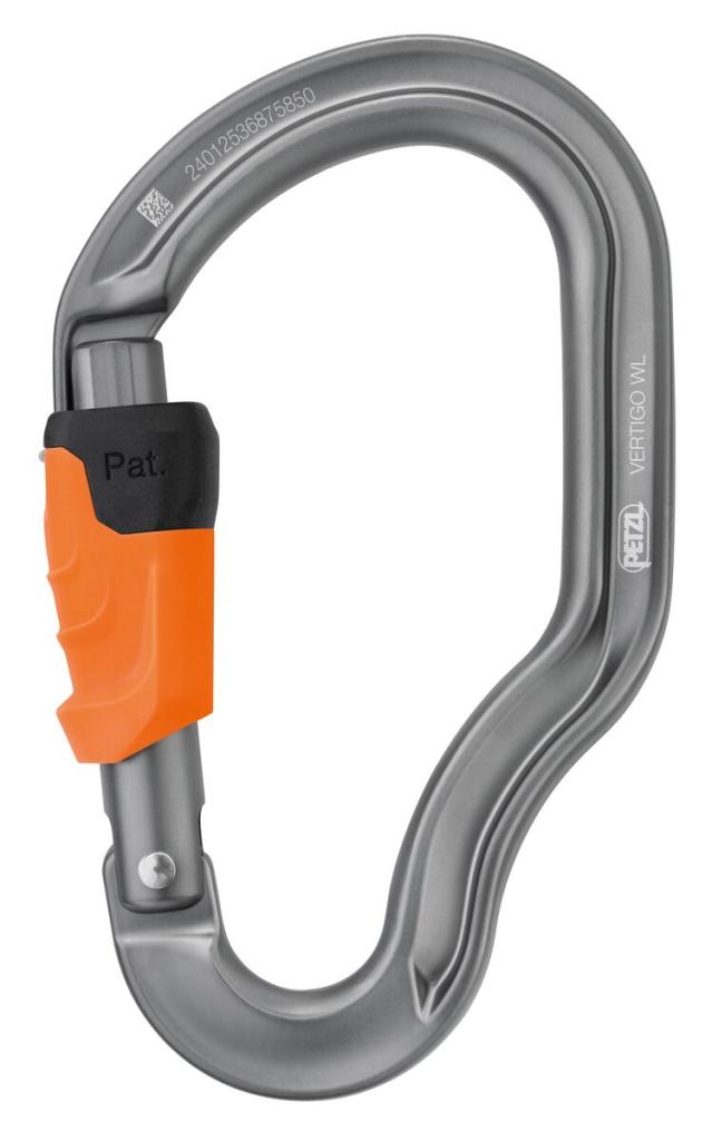 Petzl VERTIGO carabinieră WIRE-LOCK cu blocare zăvor