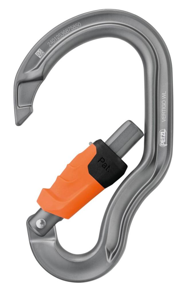 Petzl VERTIGO carabinieră WIRE-LOCK cu blocare zăvor