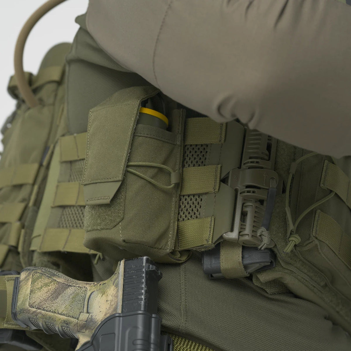 Helikon-Tex Guardian Cummerbund Quick Release rýchlospojovací bočný panel, Olive Green – detail 2