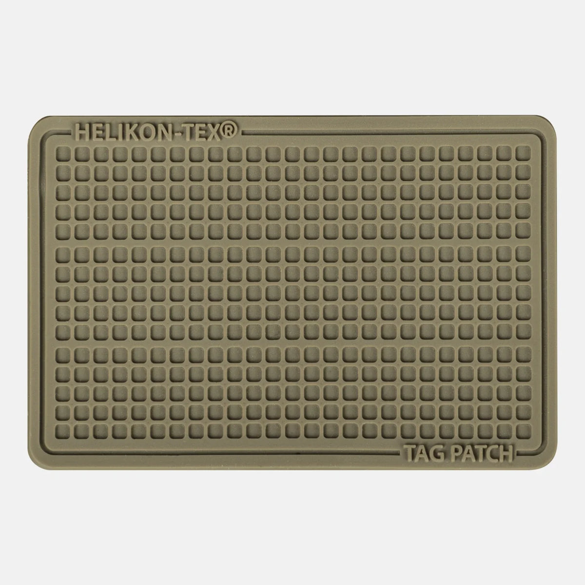 Helikon-Tex nášivka PVC 60x40mm (set - 3 kusy.), Coyote – detail