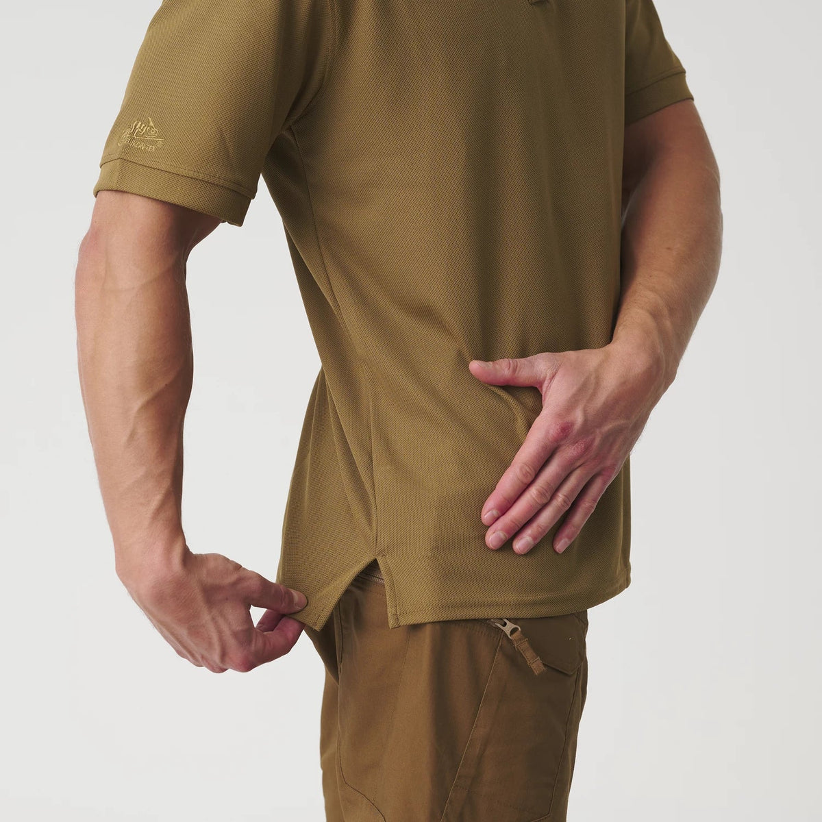 Helikon-Tex UTL tricou polo Top Cool TopCool, Coyote