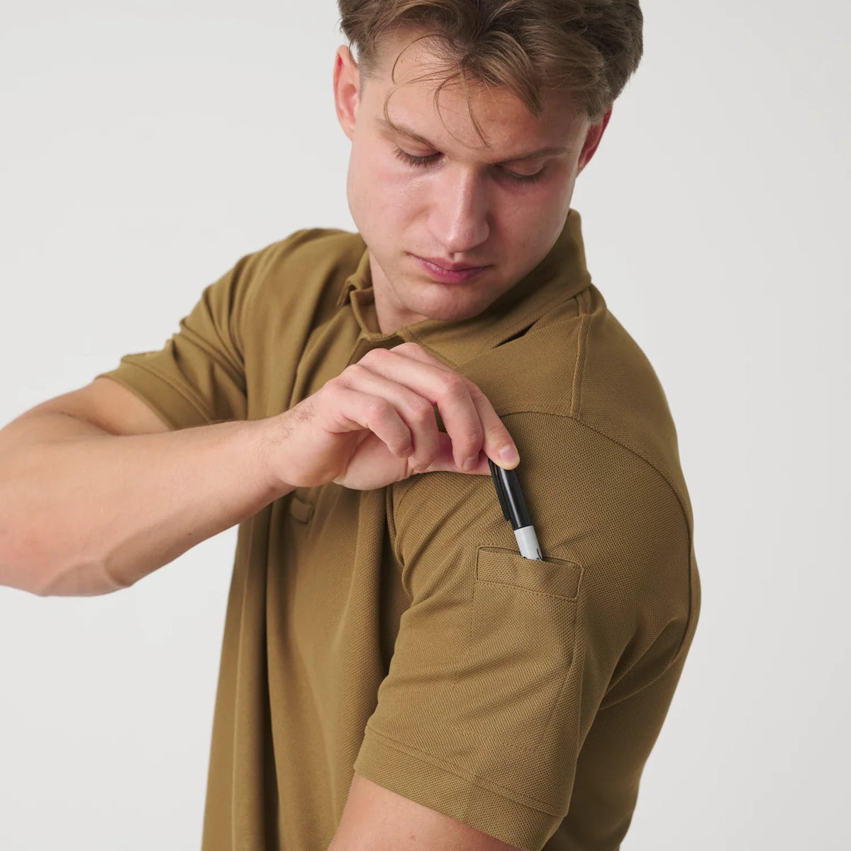 Helikon-Tex UTL polokošeľa Top Cool Lite TopCool, Shadow Grey – detail 7