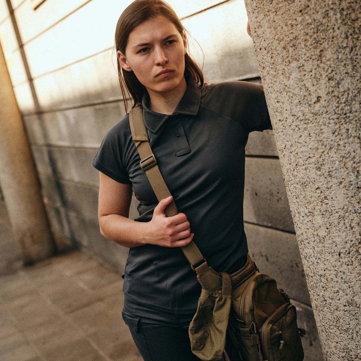 Helikon-Tex UTL Polo tricou pentru femei, Khaki