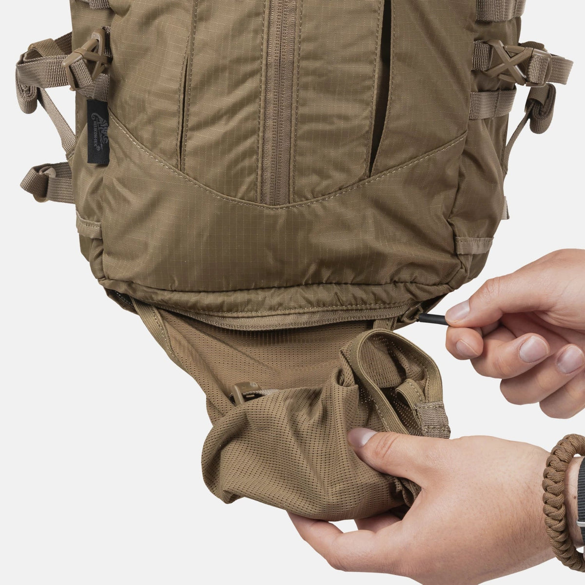 Helikon-Tex Groundhog batoh Nylon, Coyote – detail 9