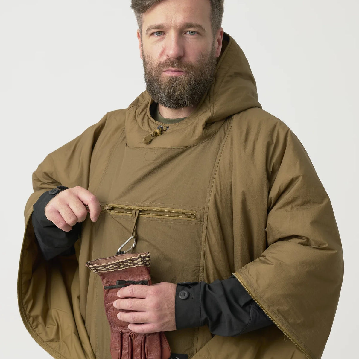 Helikon-Tex SWAGMAN ROLL pončo, US Woodland – detail 3