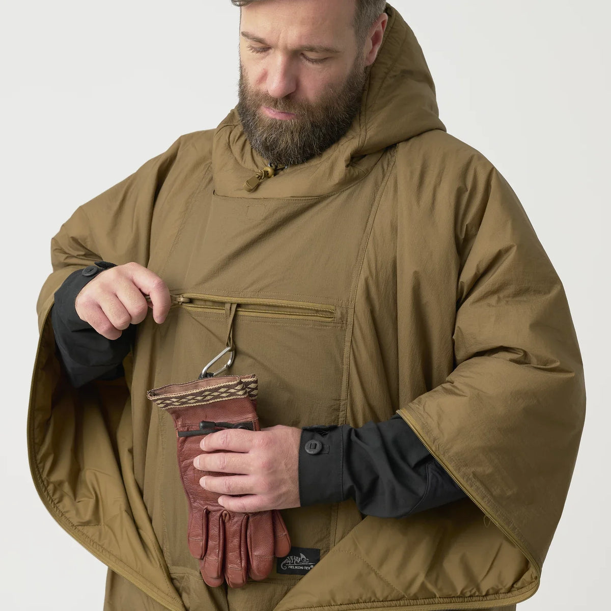 Helikon-Tex SWAGMAN ROLL pončo, US Woodland – detail 4