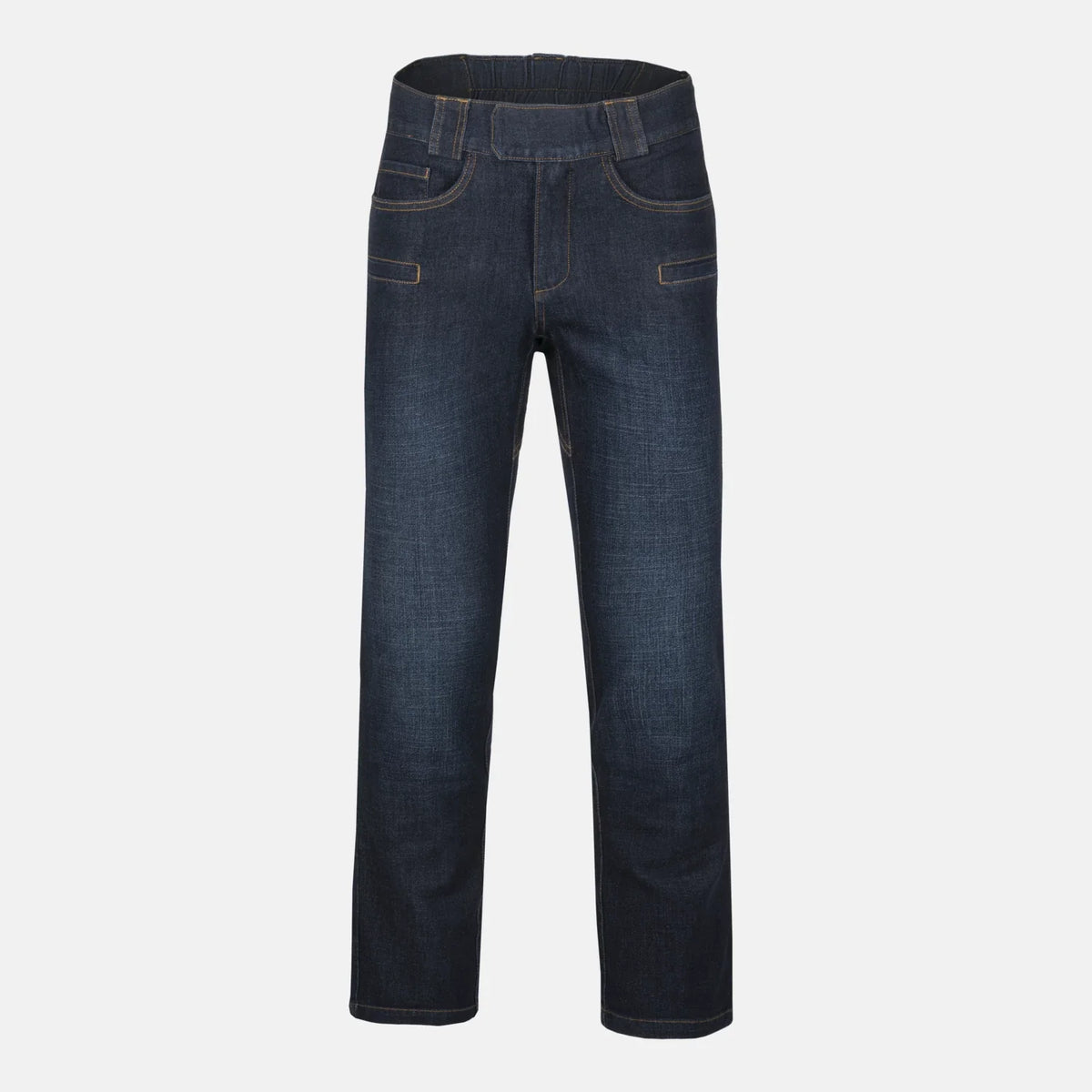 Helikon-Tex Greyman Tactical Jeans nohavice denim, dark blue – predná strana