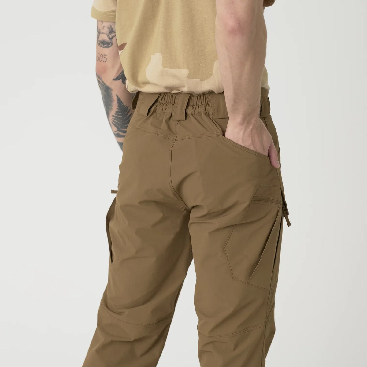 Helikon-Tex OTP nohavice VersaStretch taktické Outdoorové Versa Stretch, Olive Green – detail 15