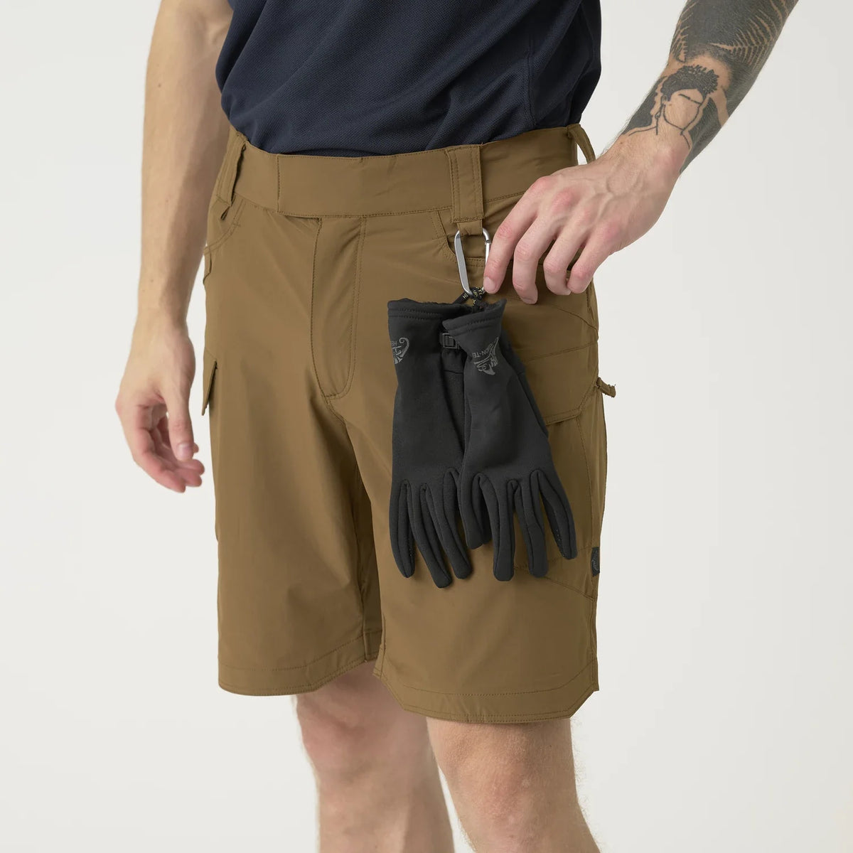 Helikon-Tex OTS 8.5" šortky VersaStretch taktické outdoorové Versa Stretch Lite, Khaki – detail 2