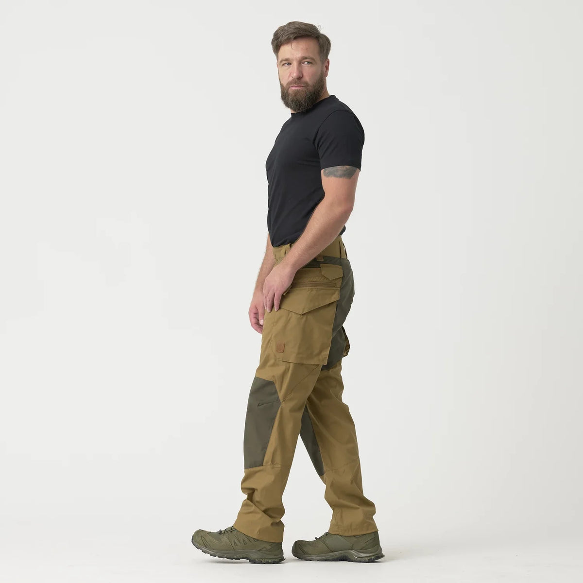 Helikon-Tex PILGRIM nohavice, Crimson Sky / Black – detail 1