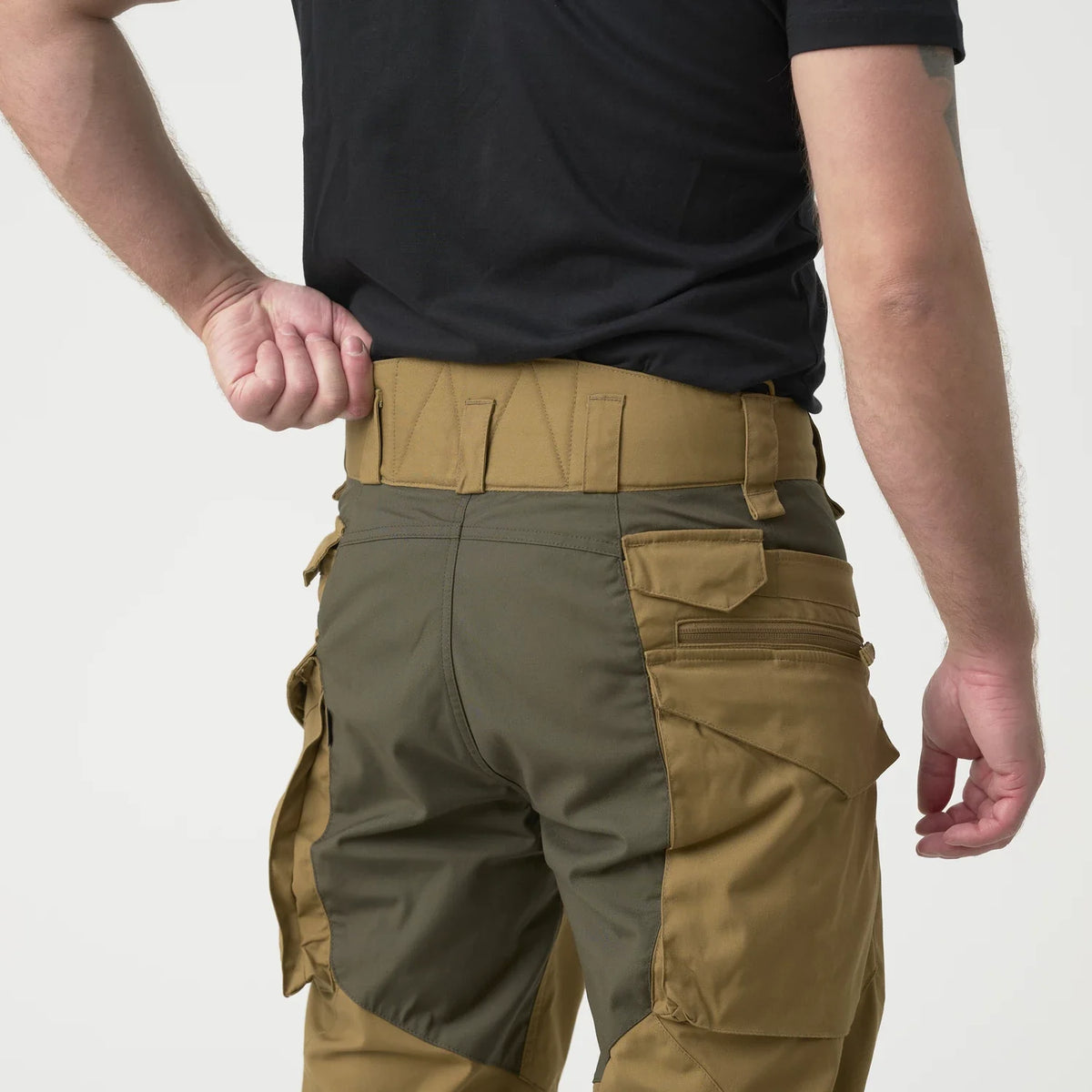 Helikon-Tex PILGRIM nohavice, Crimson Sky / Black – detail 6
