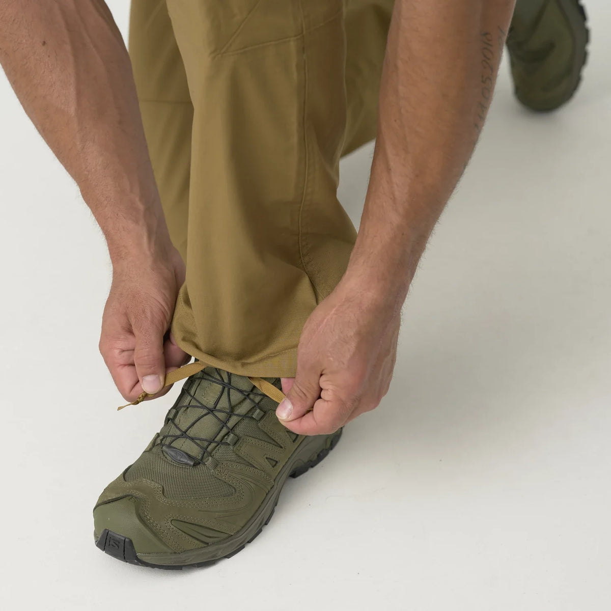 Helikon-Tex SFU NEXT Mk2 nohavice PolyCotton Stretch Ripstop, Coyote – detail 3