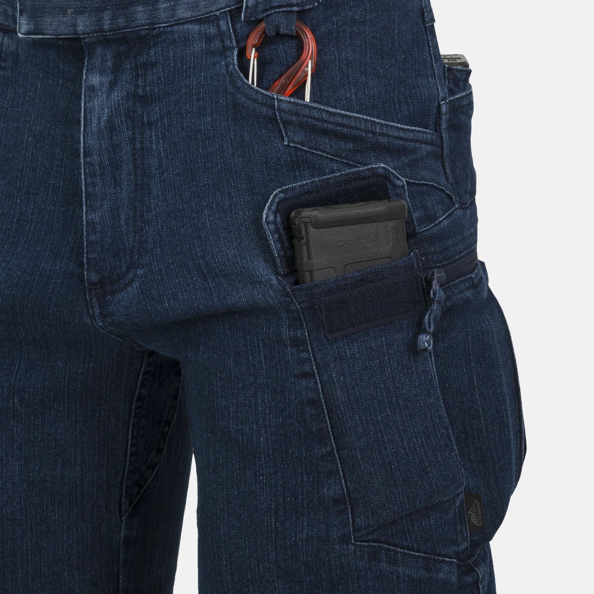 Helikon-Tex UTS pantaloni scurți tactici 11" Denim Stretch, Marine Blue