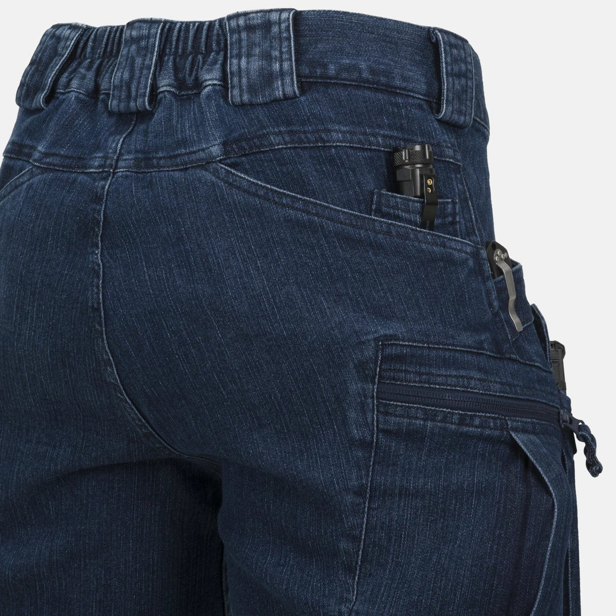 Helikon-Tex UTS pantaloni scurți tactici 11" Denim Stretch, Marine Blue