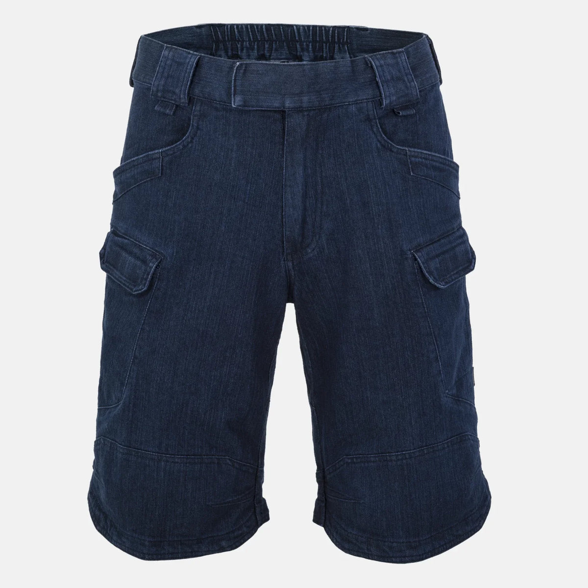 Helikon-Tex UTS krátke nohavice taktické 11'' Denim Stretch, Marine Blue – predná strana