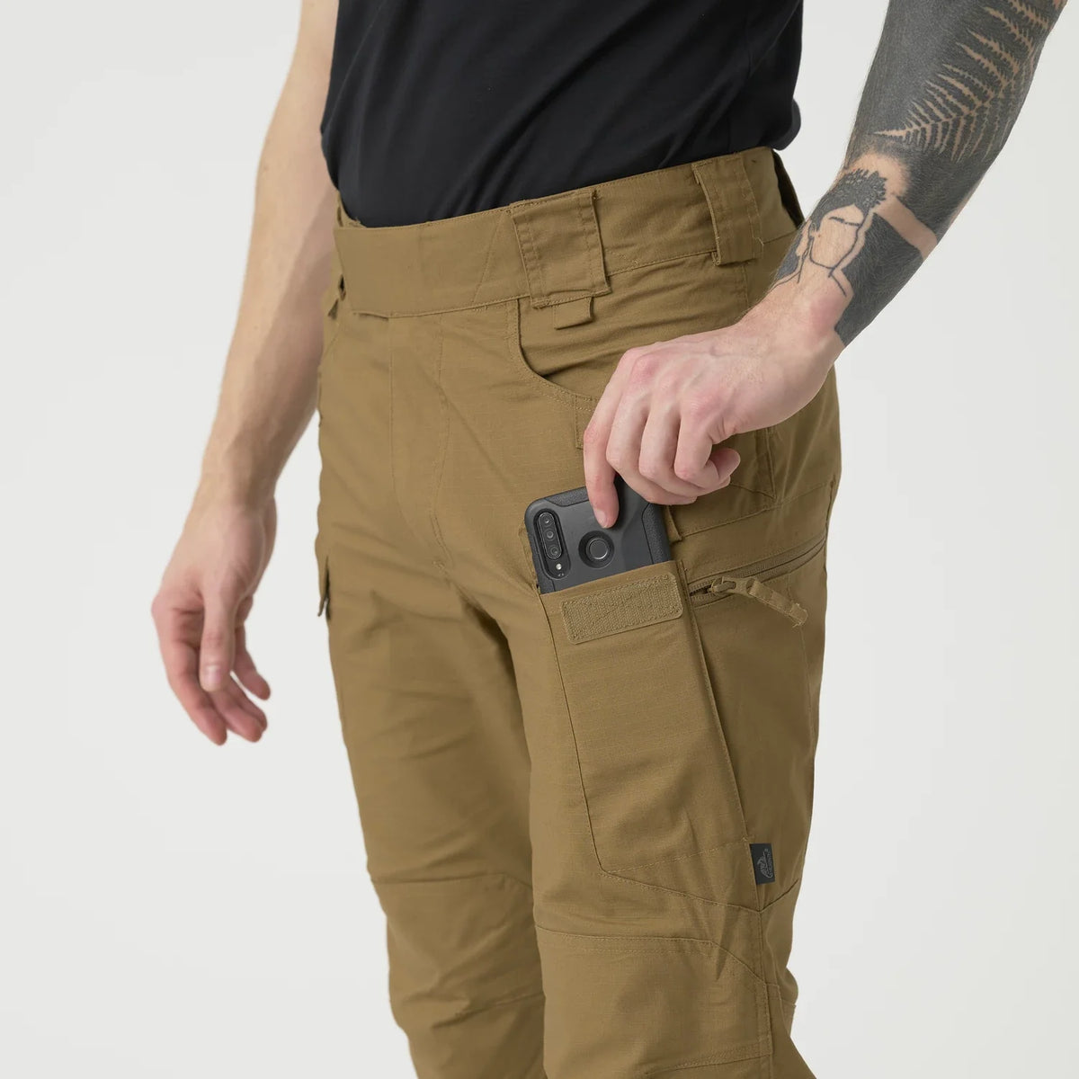 Helikon-Tex Urban Tactical nohavice Rip-Stop polycotton, Olive drab – detail 4