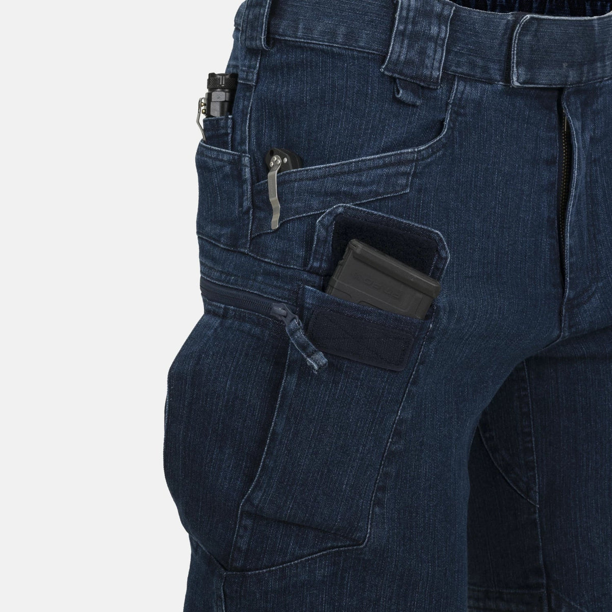 Helikon-Tex UTS pantaloni scurți tactici 8.5" - Denim Stretch - Marine Blue