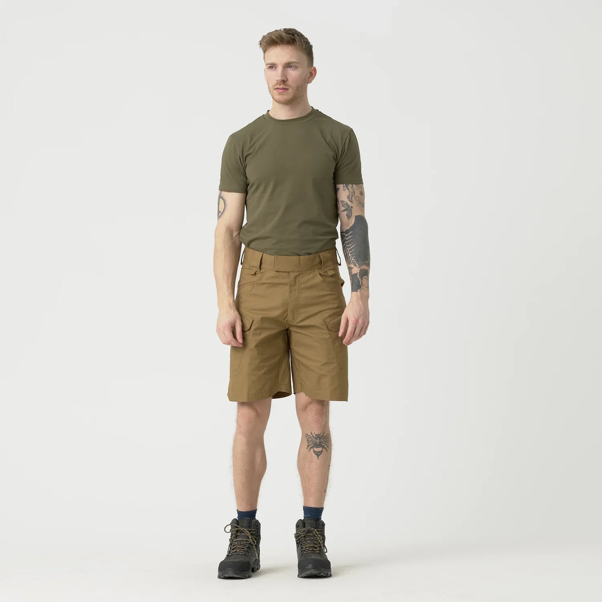 Helikon-Tex UTS Urban Tactical Shorts šortky taktické 8.5", olive green – detail 1