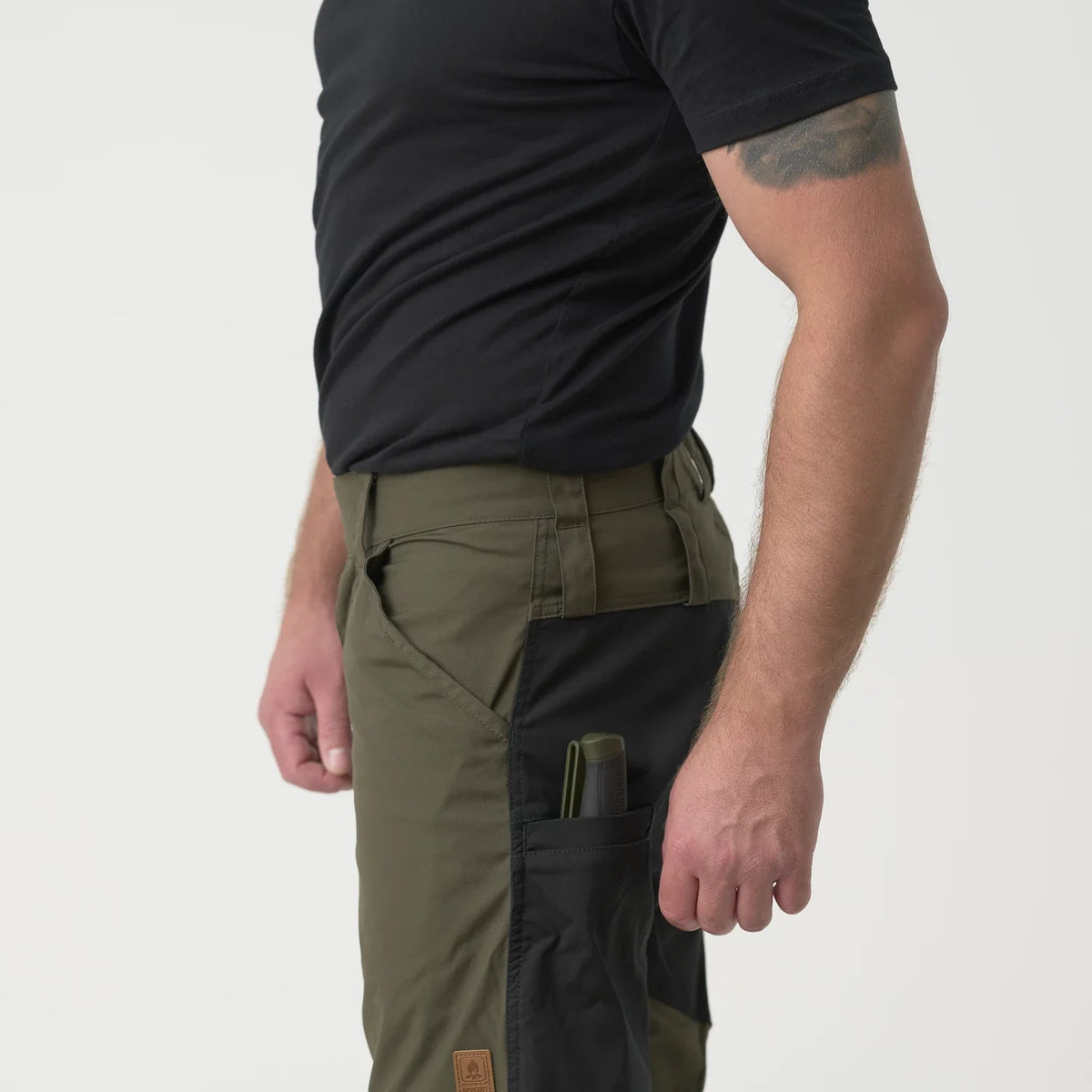 Helikon-Tex WOODSMAN nohavice, Taiga Green – detail 7