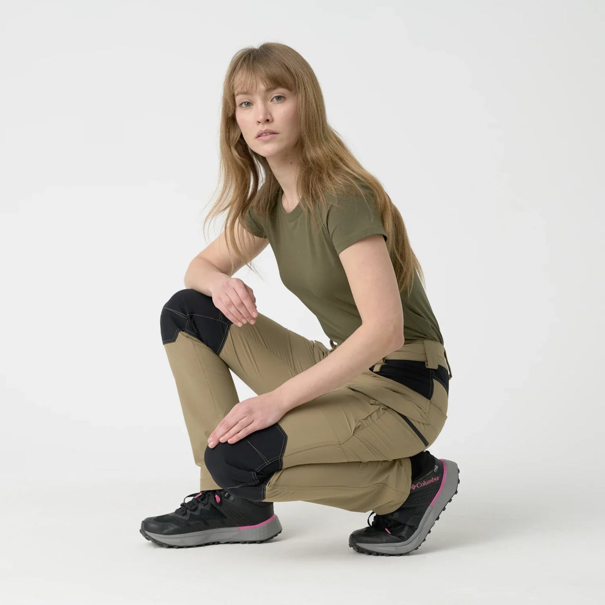 Helikon-Tex VersaStretch outdoorovo nohavice taktické dámske, taiga green – detail 17