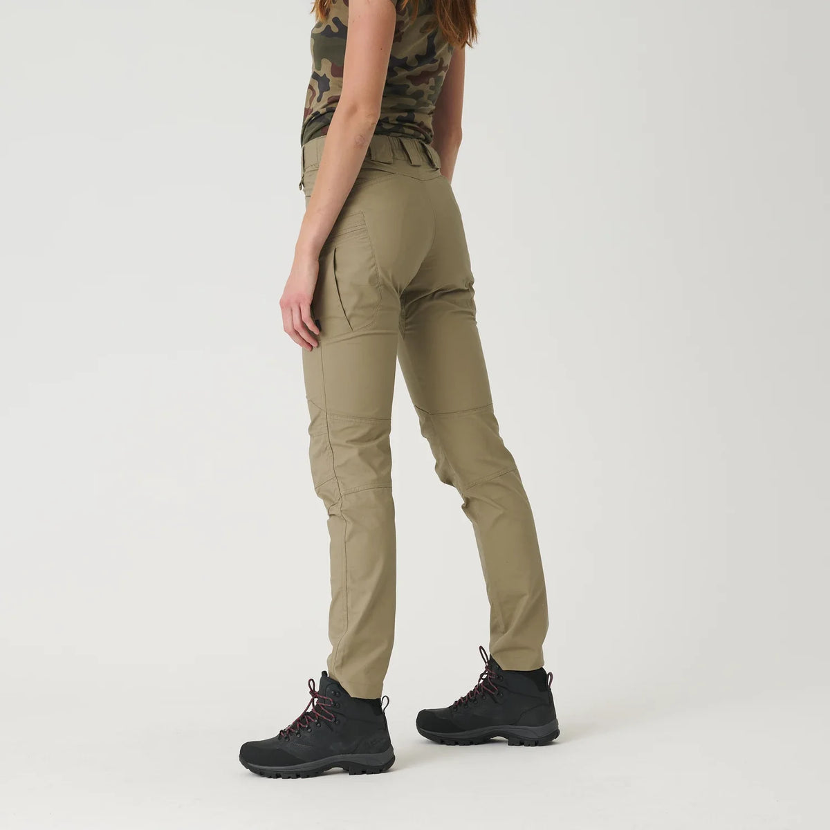 Helikon-Tex UTP Resized mestské nohavice taktické dámske PolyCotton Ripstop, Olive Drab – detail 2