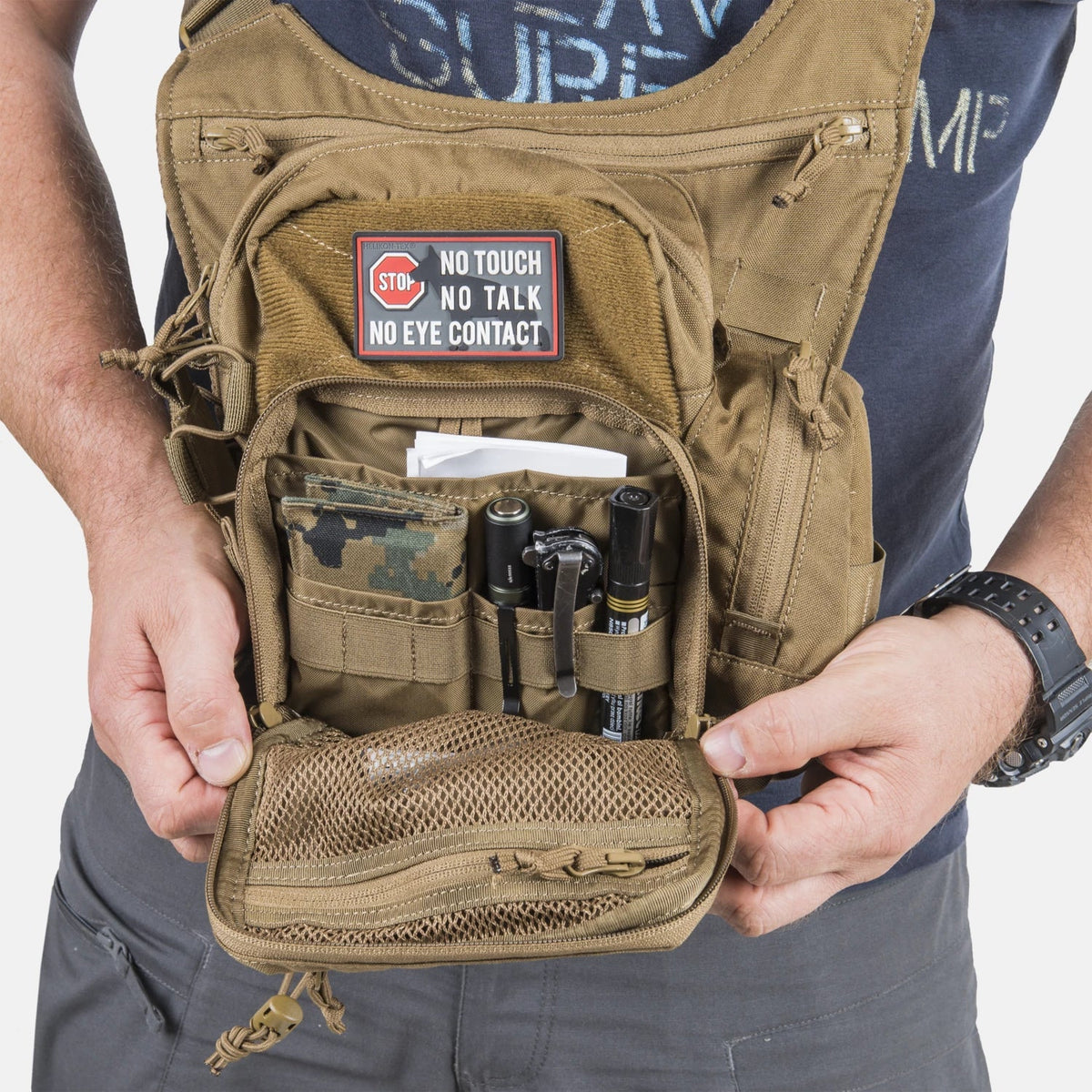 Helikon-Tex EDC SIDE BAG® husă peste umăr, oliv