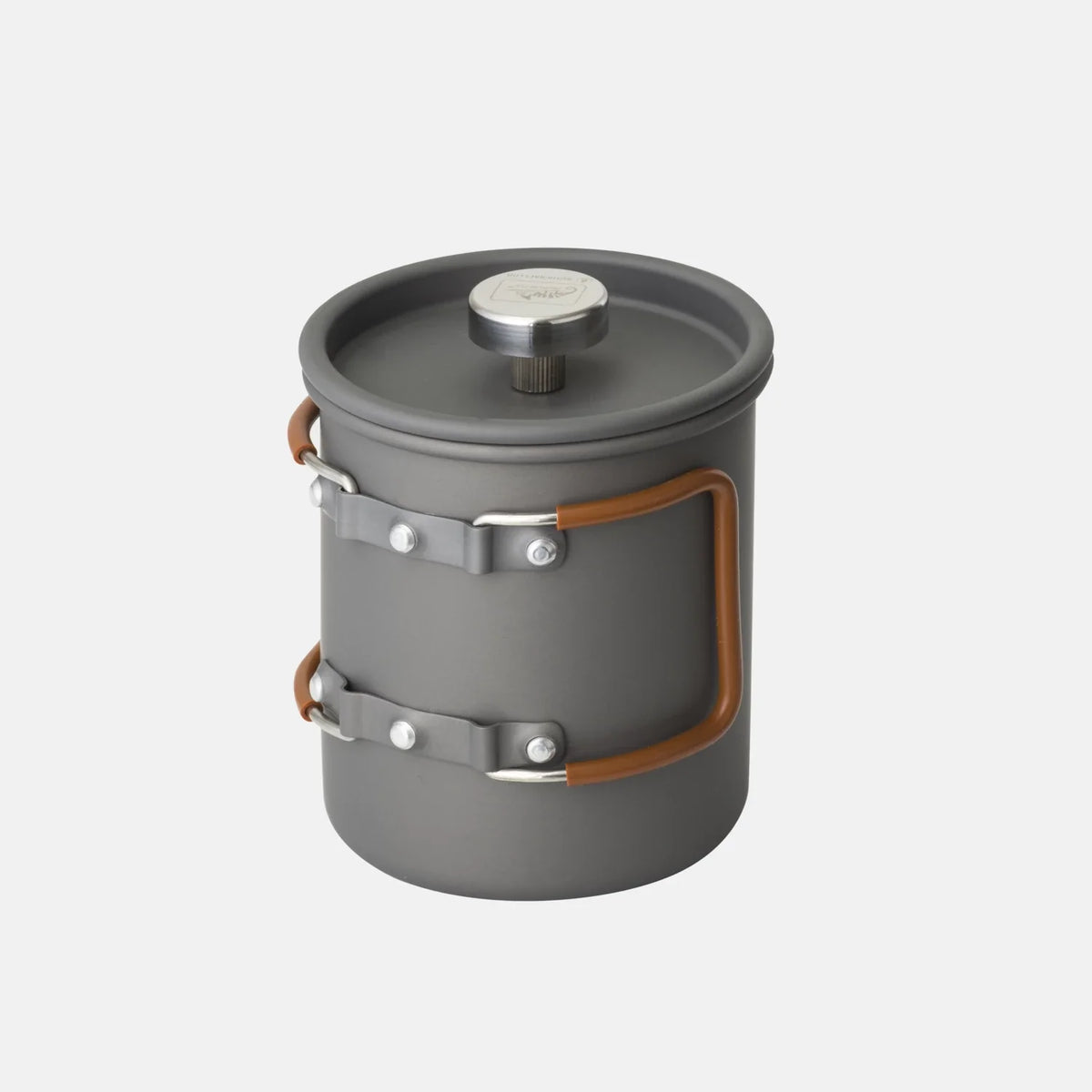 Helikon-Tex Camp hrnček na kávu French Press so sitkom, šedý – zadná strana