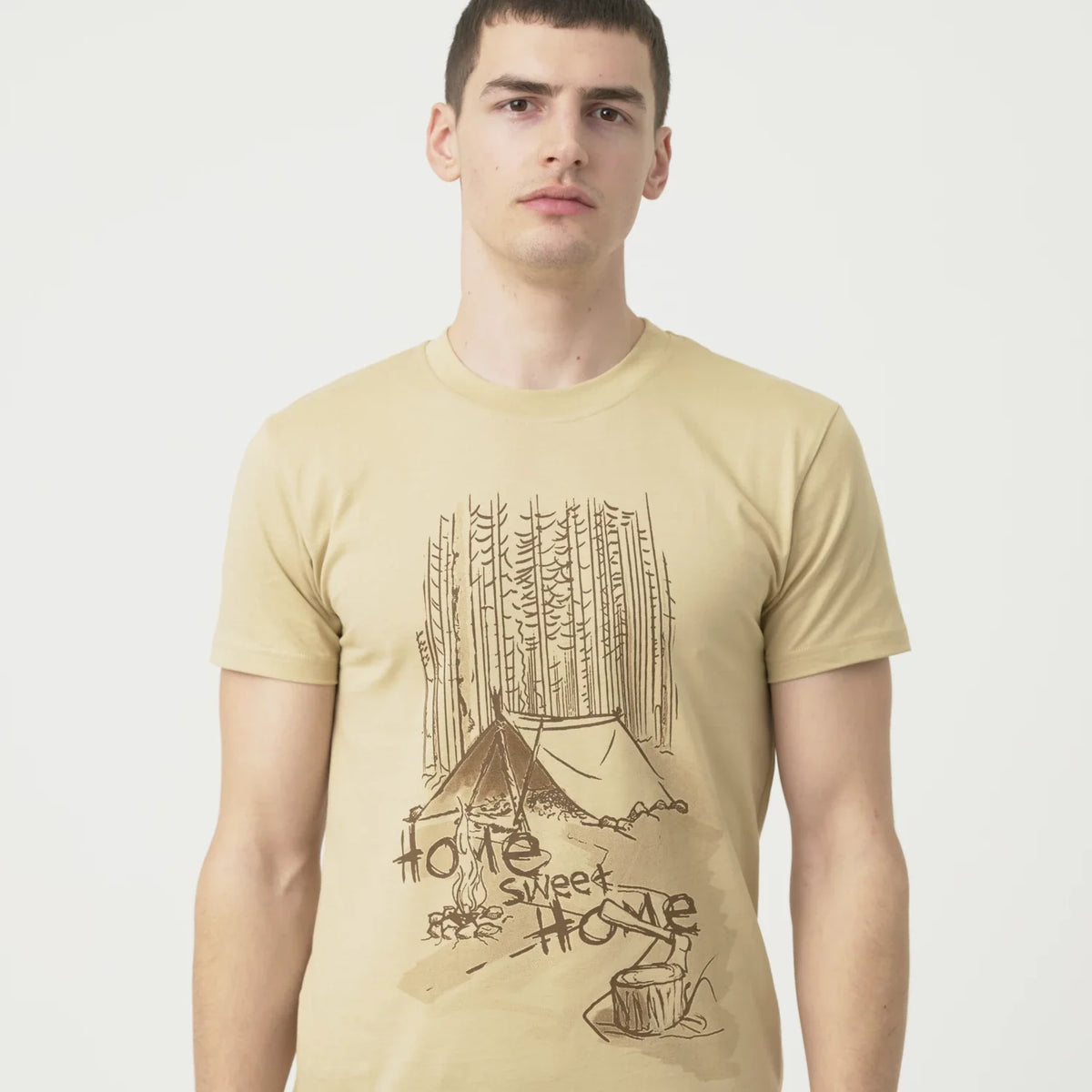 Helikon-Tex tričko (Home Sweet Home), Taiga Green – detail 2
