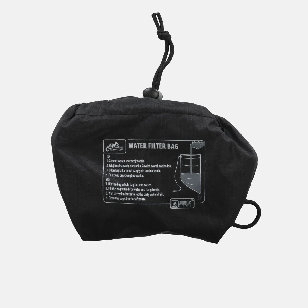 Helikon-Tex Survival vodný filter, biely / čierny A – detail 1