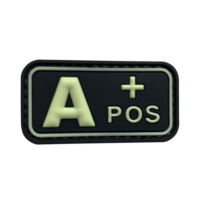 WARAGOD A POS emblemă PVC Patch Glow in the Dark