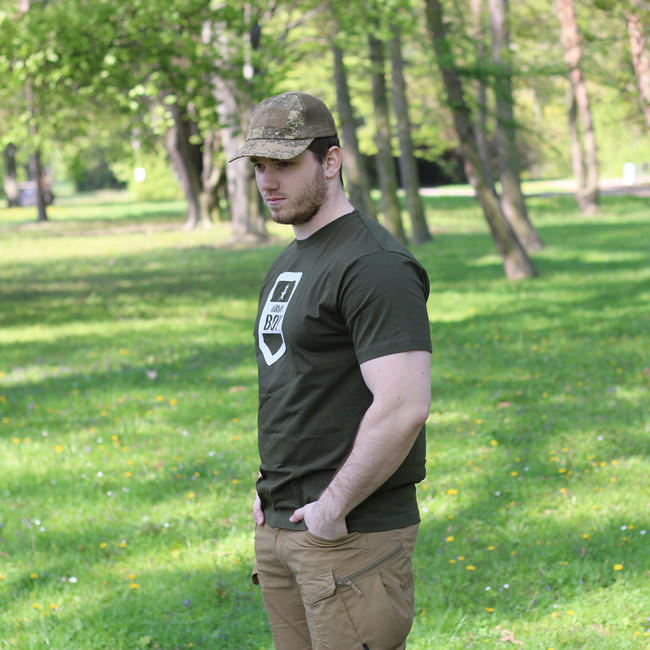 DRAGOWA Army Boy tricou scurt, oliv, 160g/m2